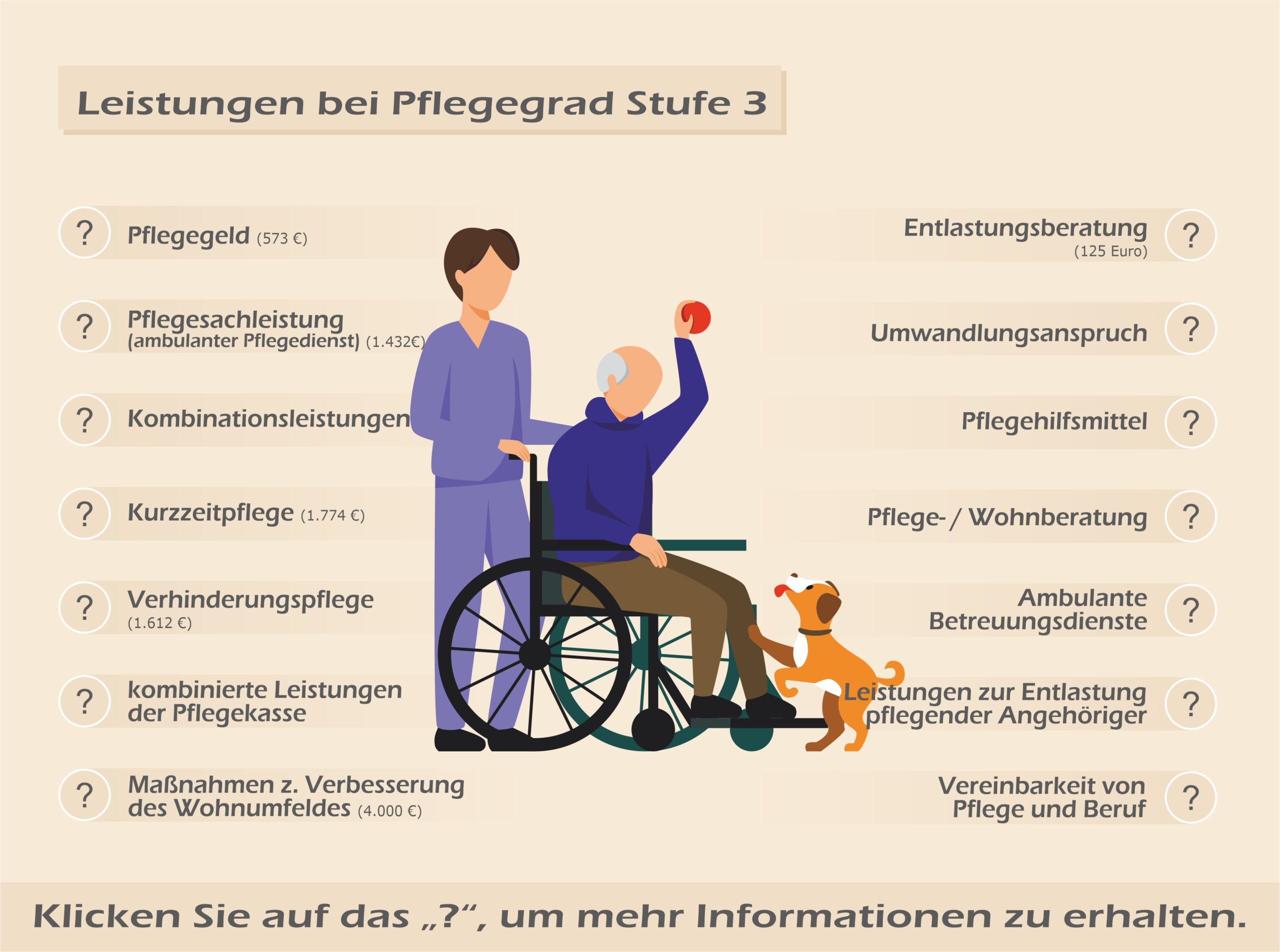 Mines Pflegedienst -Pflegegrad 3